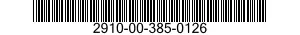 2910-00-385-0126  2910003850126 003850126