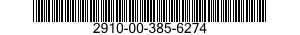 2910-00-385-6274  2910003856274 003856274