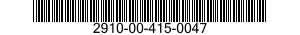 2910-00-415-0047  2910004150047 004150047