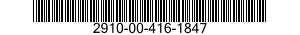2910-00-416-1847  2910004161847 004161847