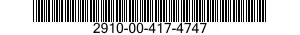 2910-00-417-4747  2910004174747 004174747