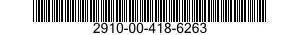 2910-00-418-6263  2910004186263 004186263