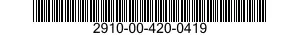 2910-00-420-0419  2910004200419 004200419