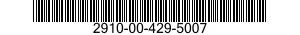 2910-00-429-5007  2910004295007 004295007