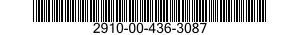 2910-00-436-3087 PUMP,FUEL,CAM ACTUATED 2910004363087 004363087