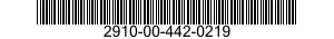 2910-00-442-0219  2910004420219 004420219