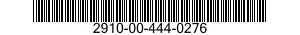 2910-00-444-0276 FILTER ELEMENT,FLUID 2910004440276 004440276