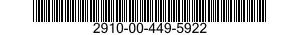2910-00-449-5922  2910004495922 004495922