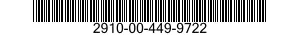 2910-00-449-9722  2910004499722 004499722
