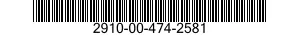 2910-00-474-2581 CARBURETOR,FLOAT 2910004742581 004742581