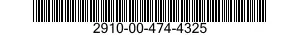 2910-00-474-4325  2910004744325 004744325