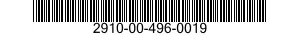 2910-00-496-0019  2910004960019 004960019