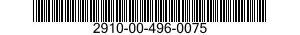 2910-00-496-0075  2910004960075 004960075