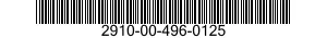 2910-00-496-0125  2910004960125 004960125