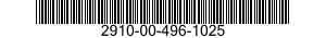 2910-00-496-1025  2910004961025 004961025