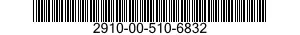 2910-00-510-6832  2910005106832 005106832