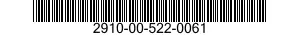 2910-00-522-0061  2910005220061 005220061