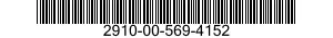 2910-00-569-4152 GASKET 2910005694152 005694152