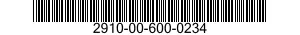 2910-00-600-0234  2910006000234 006000234