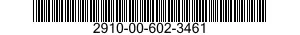 2910-00-602-3461 GASKET 2910006023461 006023461