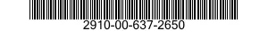 2910-00-637-2650 NOZZLE,EJECTOR 2910006372650 006372650