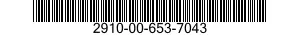 2910-00-653-7043  2910006537043 006537043