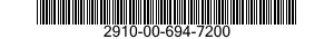 2910-00-694-7200  2910006947200 006947200