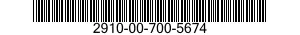 2910-00-700-5674  2910007005674 007005674