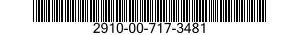 2910-00-717-3481 FRAME ASSEMBLY 2910007173481 007173481