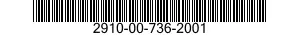 2910-00-736-2001  2910007362001 007362001
