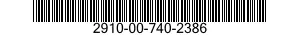 2910-00-740-2386  2910007402386 007402386