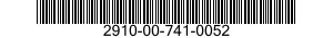 2910-00-741-0052  2910007410052 007410052
