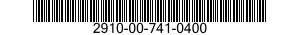 2910-00-741-0400  2910007410400 007410400