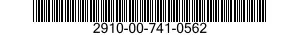2910-00-741-0562  2910007410562 007410562