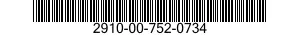 2910-00-752-0734  2910007520734 007520734