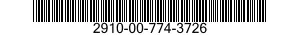 2910-00-774-3726 FILTER,FLUID 2910007743726 007743726