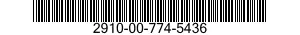 2910-00-774-5436  2910007745436 007745436
