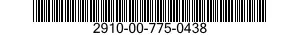 2910-00-775-0438  2910007750438 007750438