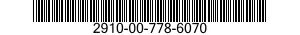 2910-00-778-6070  2910007786070 007786070