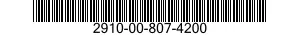2910-00-807-4200  2910008074200 008074200