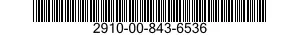 2910-00-843-6536 WASHER,SHOULDERED 2910008436536 008436536
