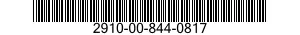 2910-00-844-0817 CAP,FILLER OPENING 2910008440817 008440817