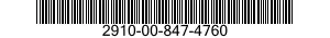 2910-00-847-4760 RING,RETAINING 2910008474760 008474760