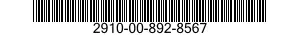 2910-00-892-8567  2910008928567 008928567