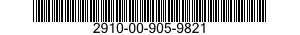 2910-00-905-9821 INACTIVE 2910009059821 009059821
