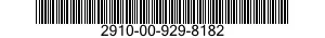 2910-00-929-8182  2910009298182 009298182