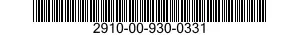 2910-00-930-0331  2910009300331 009300331