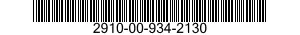 2910-00-934-2130 PARTS KIT,CARBURETOR 2910009342130 009342130