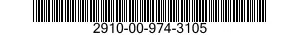 2910-00-974-3105  2910009743105 009743105