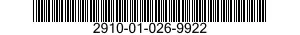 2910-01-026-9922 METERING SET 2910010269922 010269922